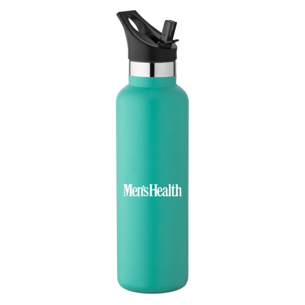 20 oz Basecamp Mesa Tundra Bottle with Screw Top and Flip-Top Straw Lid 1