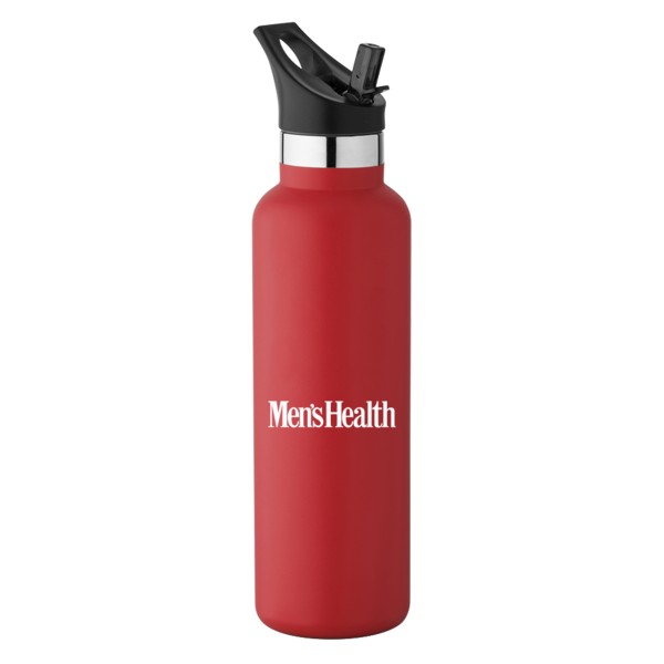 20 oz Basecamp Mesa Tundra Bottle with Screw Top and Flip-Top Straw Lid 1