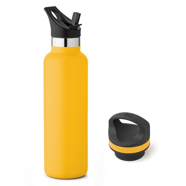 20 oz Basecamp Mesa Tundra Bottle with Screw Top and Flip-Top Straw Lid 1