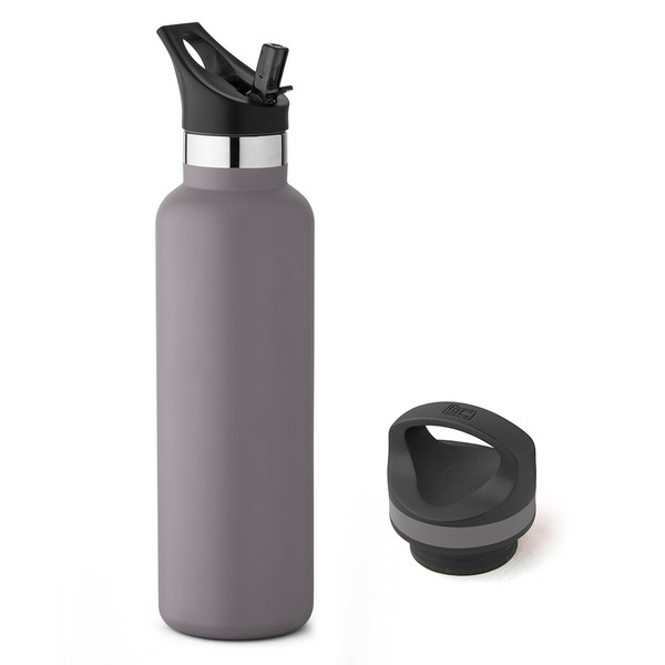 20 oz Basecamp Mesa Tundra Bottle with Screw Top and Flip-Top Straw Lid 1