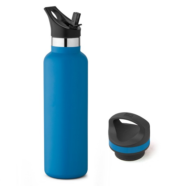 20 oz Basecamp Mesa Tundra Bottle with Screw Top and Flip-Top Straw Lid 1