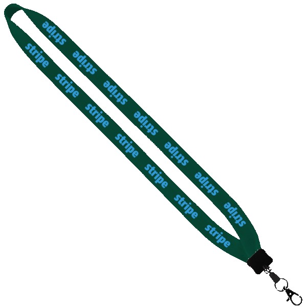 3/4" Cotton Lanyard with Plastic Clamshell & O-Ring 1