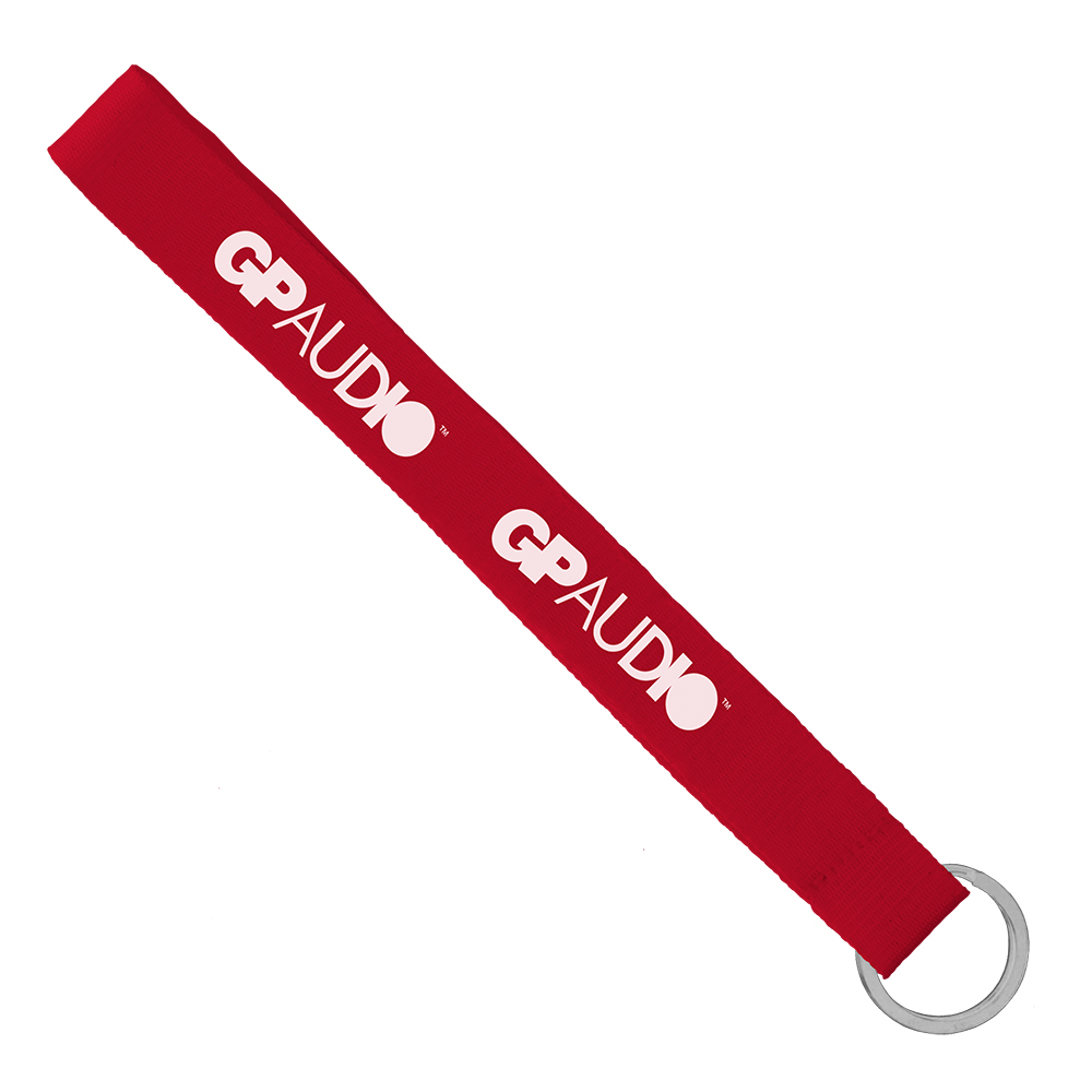 3/4" Sewn Polyester wrist Keychain with Metal Split-Ring 1