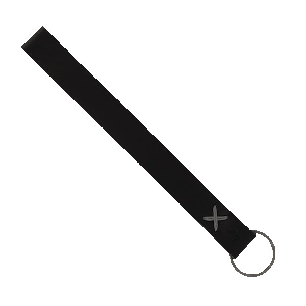 Hayward Leather Wrist Keychain with Metal Split-Ring 1