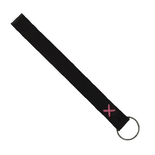 Hayward Leather Wrist Keychain with Metal Split-Ring 1