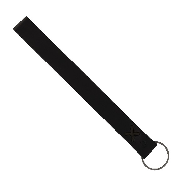Hayward Leather Wrist Keychain with Metal Split-Ring 1