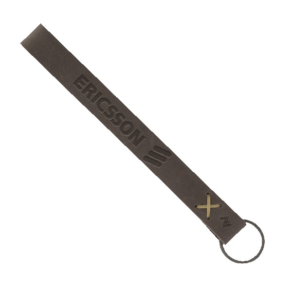 Hayward Leather Wrist Keychain with Metal Split-Ring 1