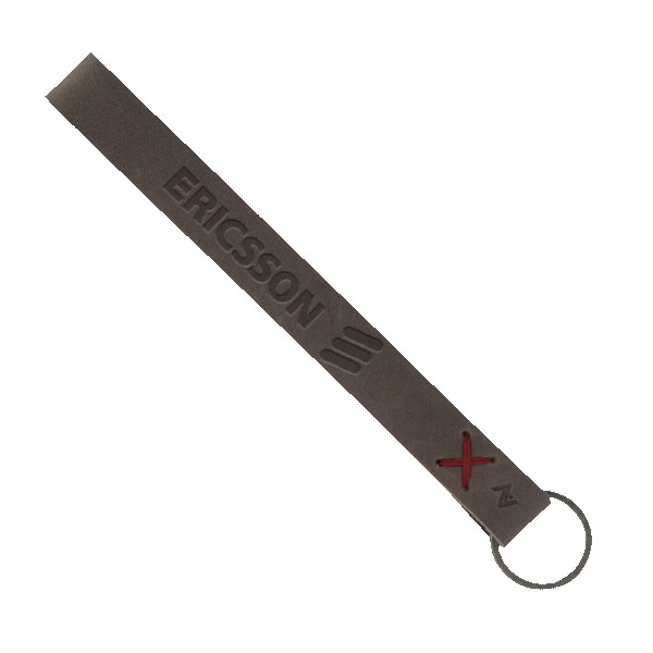 Hayward Leather Wrist Keychain with Metal Split-Ring 1