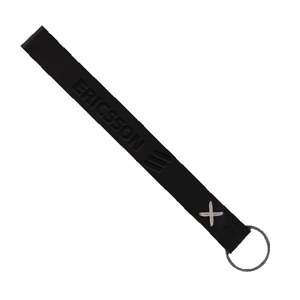 Hayward Leather Wrist Keychain with Metal Split-Ring 1