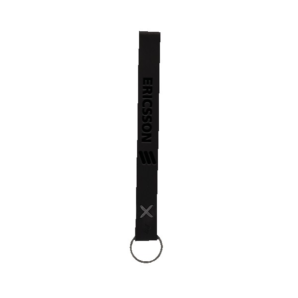 Hayward Leather Wrist Keychain with Metal Split-Ring 1