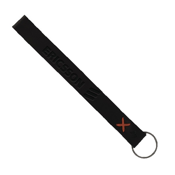 Hayward Leather Wrist Keychain with Metal Split-Ring 1