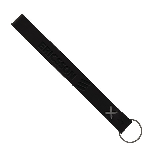 Hayward Leather Wrist Keychain with Metal Split-Ring 1