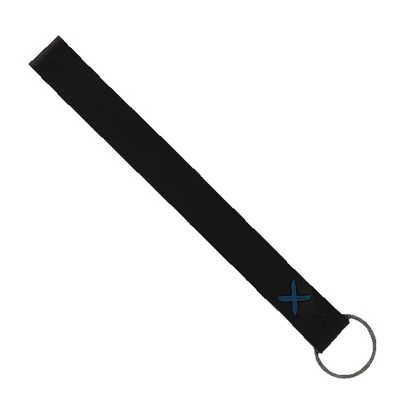 Hayward Leather Wrist Keychain with Metal Split-Ring 1