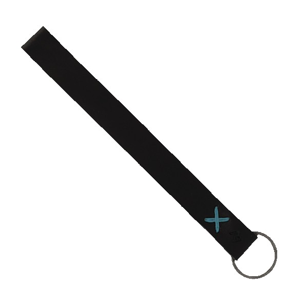 Hayward Leather Wrist Keychain with Metal Split-Ring 1