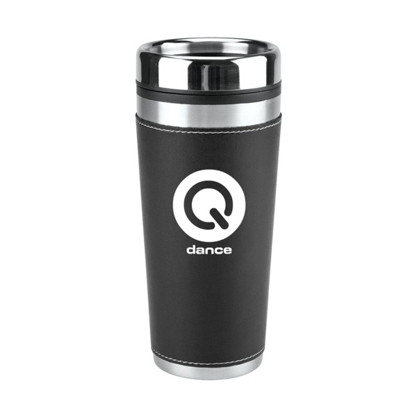 Leatherette Tumbler - 16 Oz. 1