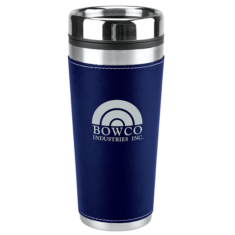 Leatherette Tumbler - 16 Oz. 1