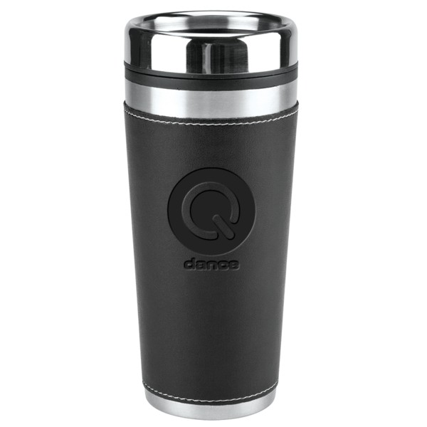 Leatherette Tumbler - 16 Oz. 1