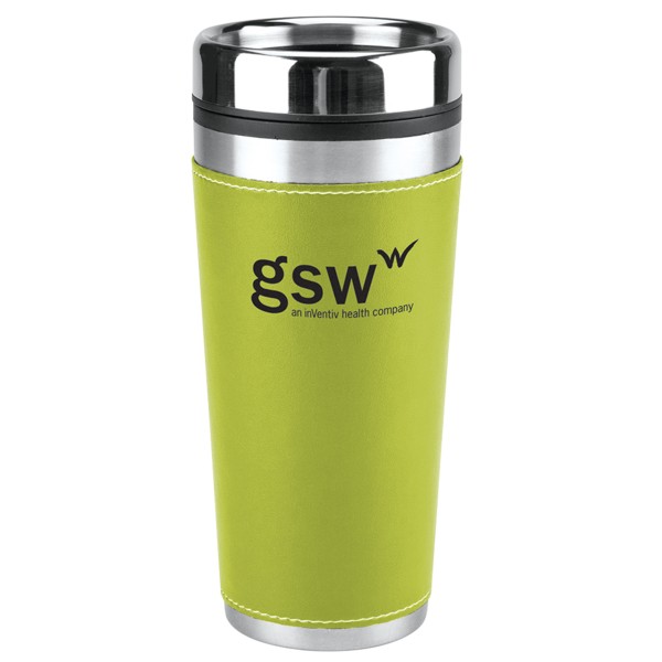 Leatherette Tumbler - 16 Oz. 1