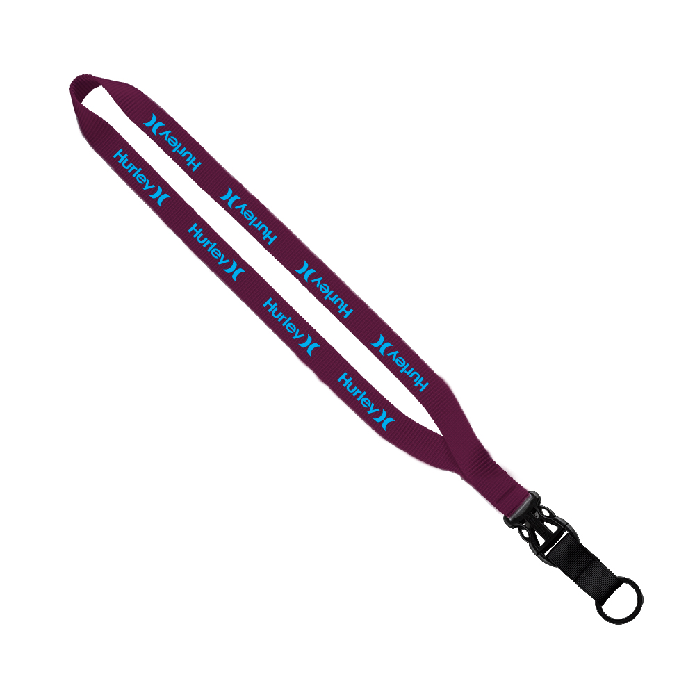 3/4" Smooth Nylon Slide Release Lanyard 1