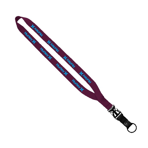 3/4" Smooth Nylon Slide Release Lanyard 1