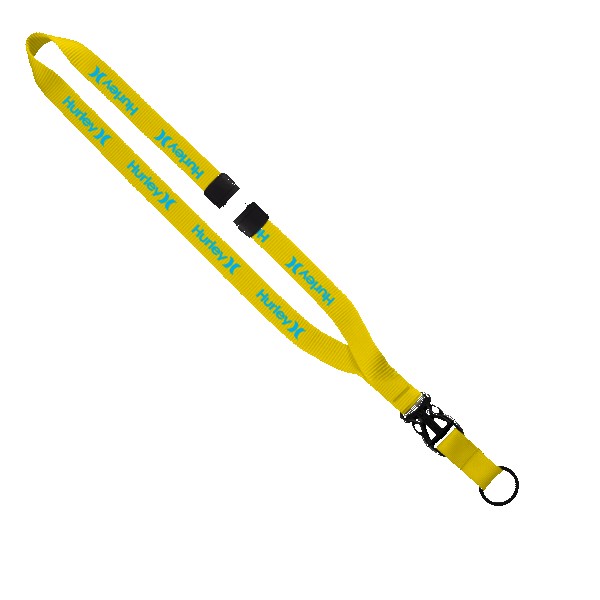 3/4" Smooth Nylon Slide Release Lanyard 1