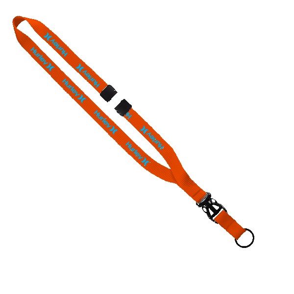 3/4" Smooth Nylon Slide Release Lanyard 1