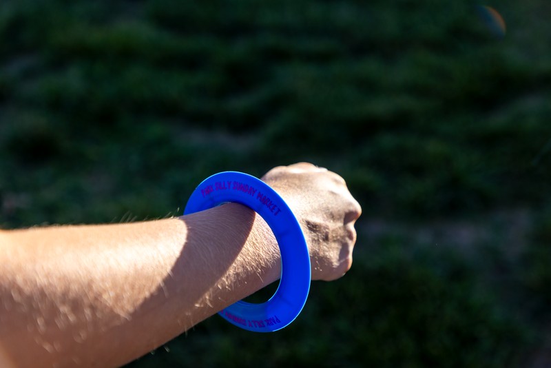 Disc-O-Wrist Silicone Flying Disc 1