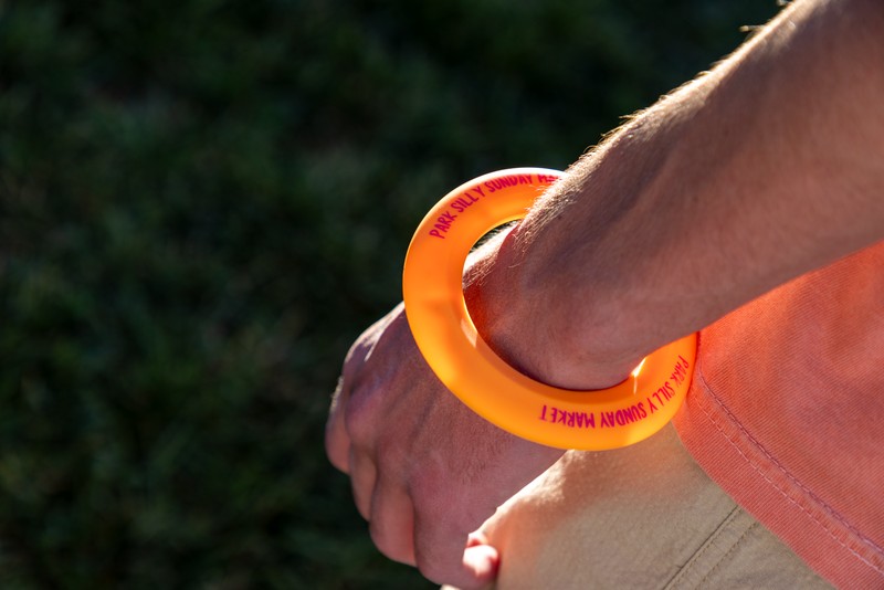 Disc-O-Wrist Silicone Flying Disc 1