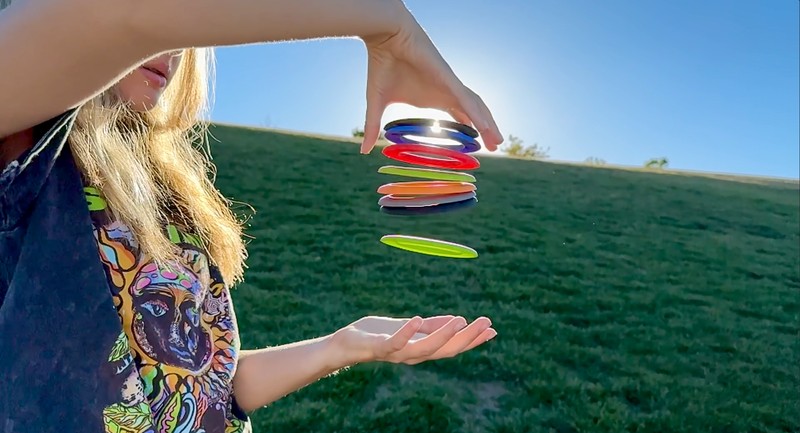 Disc-O-Wrist Silicone Flying Disc 1