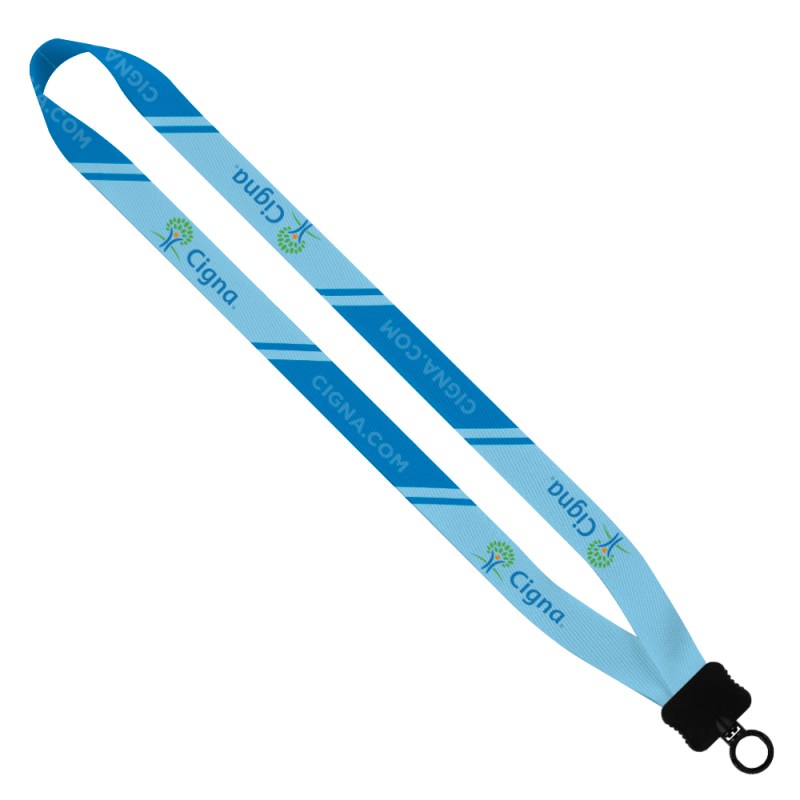 3/4" Dye-Sublimated Waffle Weave Lanyard 1 3/4" Dye-Sublimated Waffle Weave Lanyard 1