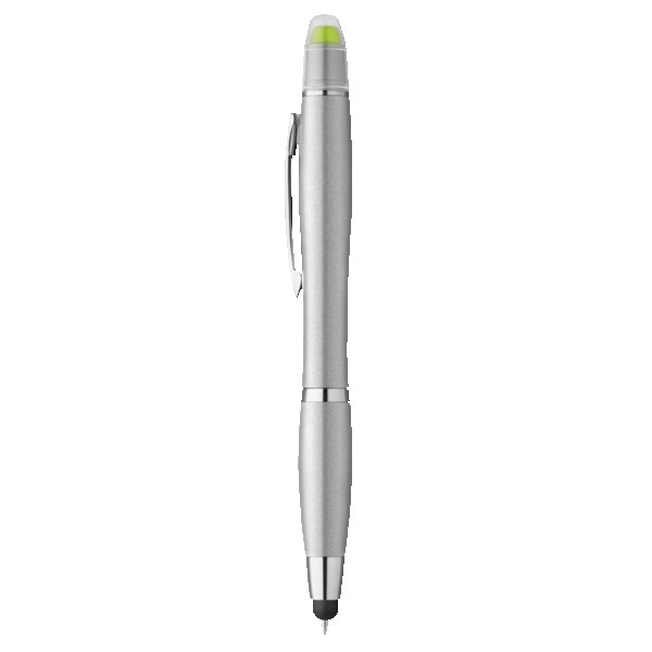 Curvaceous Metallic Stylus Highlighter Pen 1