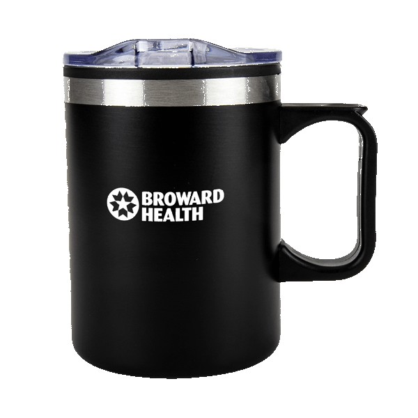 Eden 14oz. Travel Mug with Handle & Lock Lid 1
