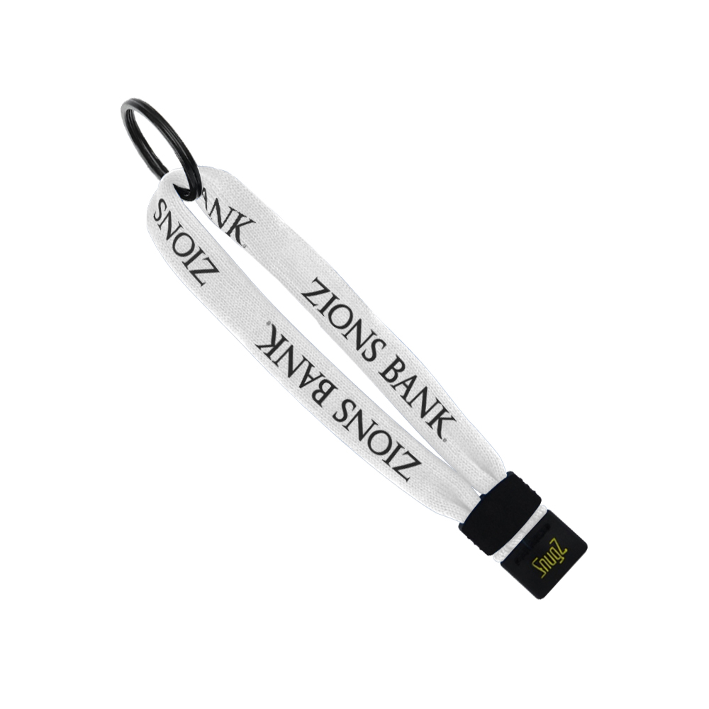 1/2" Cotton Wrist Retainer with Slider & Metal Split-Ring 1