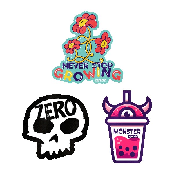 Tag Buddy 6" x 6" Die-Cut All-Purpose Sticker 1 Tag Buddy 6" x 6" Die-Cut All-Purpose Sticker 1