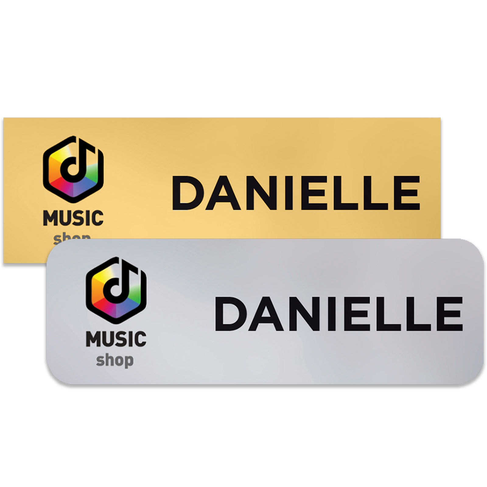 Charleston Plastic Express Name Badge (Standard Size 1" x 3") 1