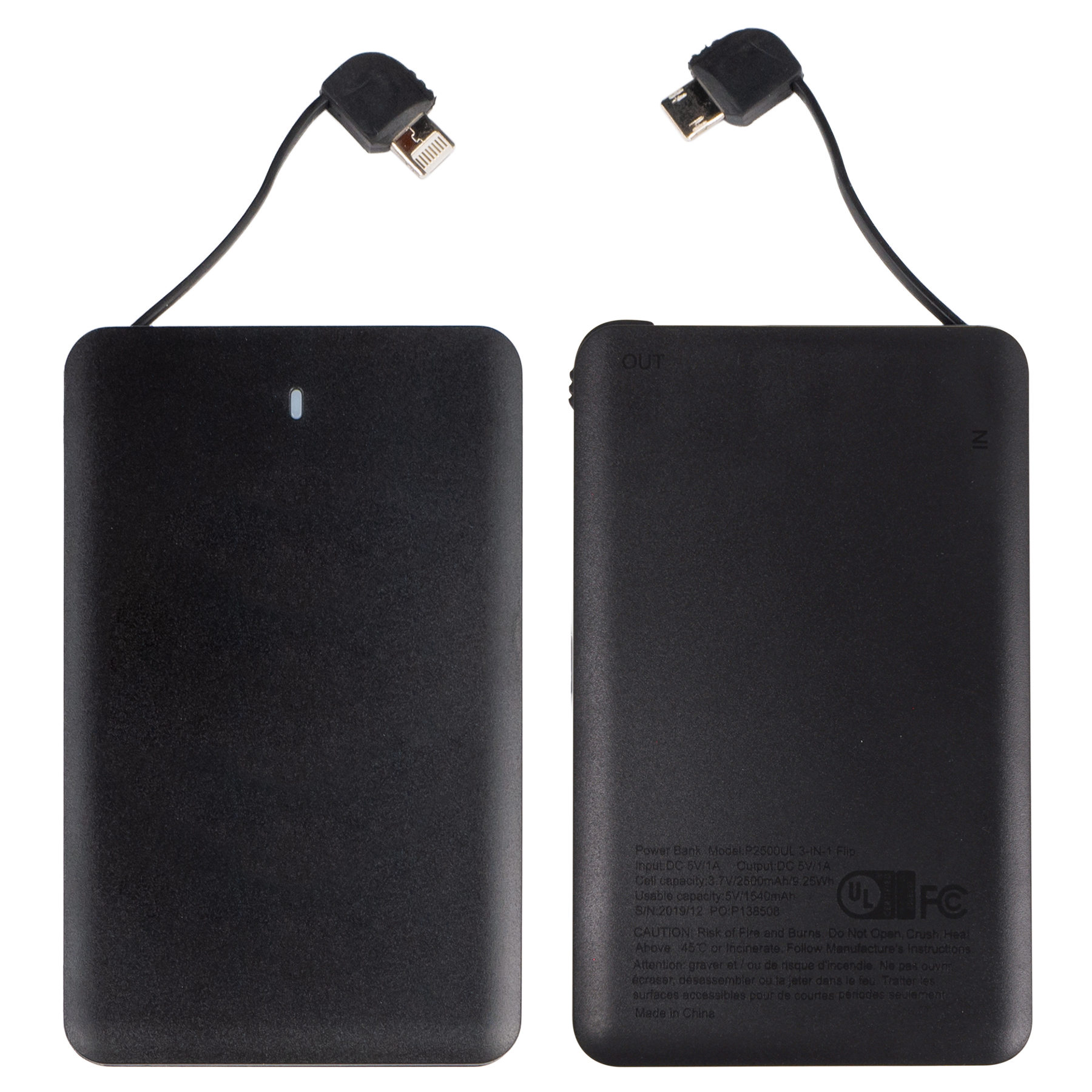iTwist 2,500mAh UL 3-in-1 Power Bank 1