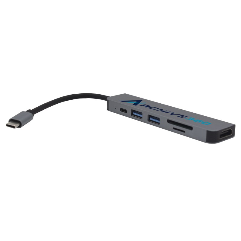 iBar 6-in-1 Hub with HDMI 1 iBar 6-in-1 Hub with HDMI 1