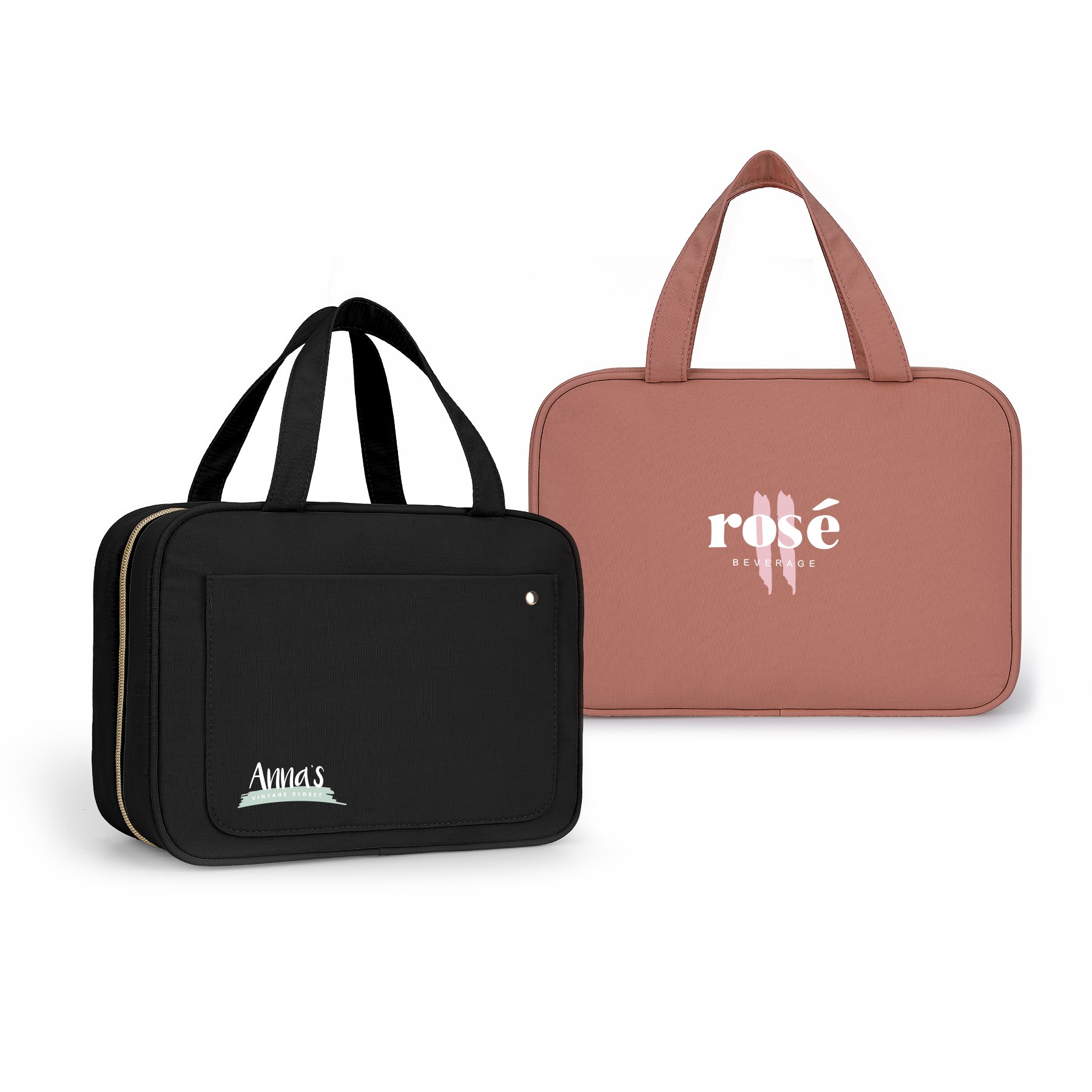 Water-Resistant Nylon Hanging Toiletry Bag 1