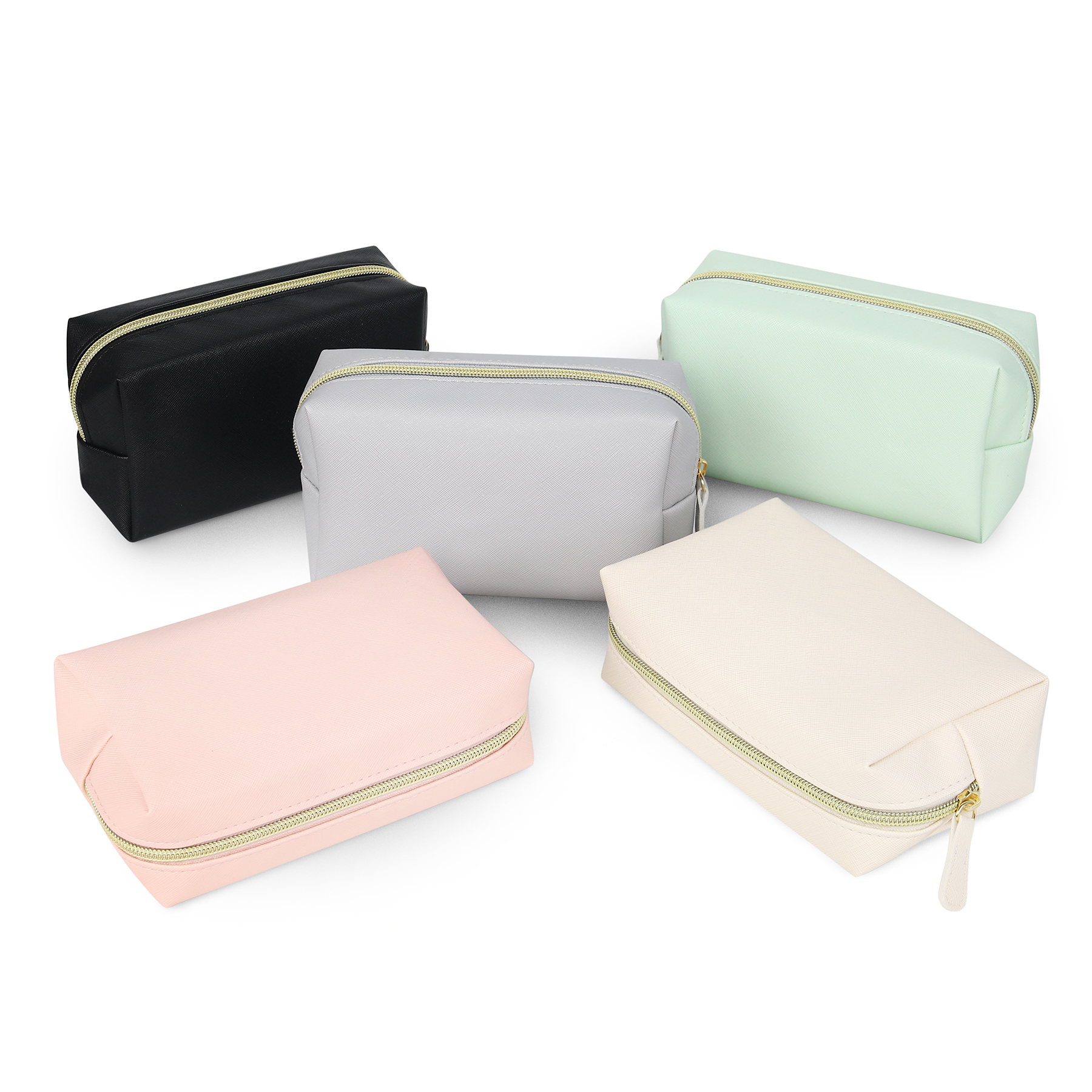 PU Leather Toiletry Bag - Makeup, Toiletries and Tech Accessories 1