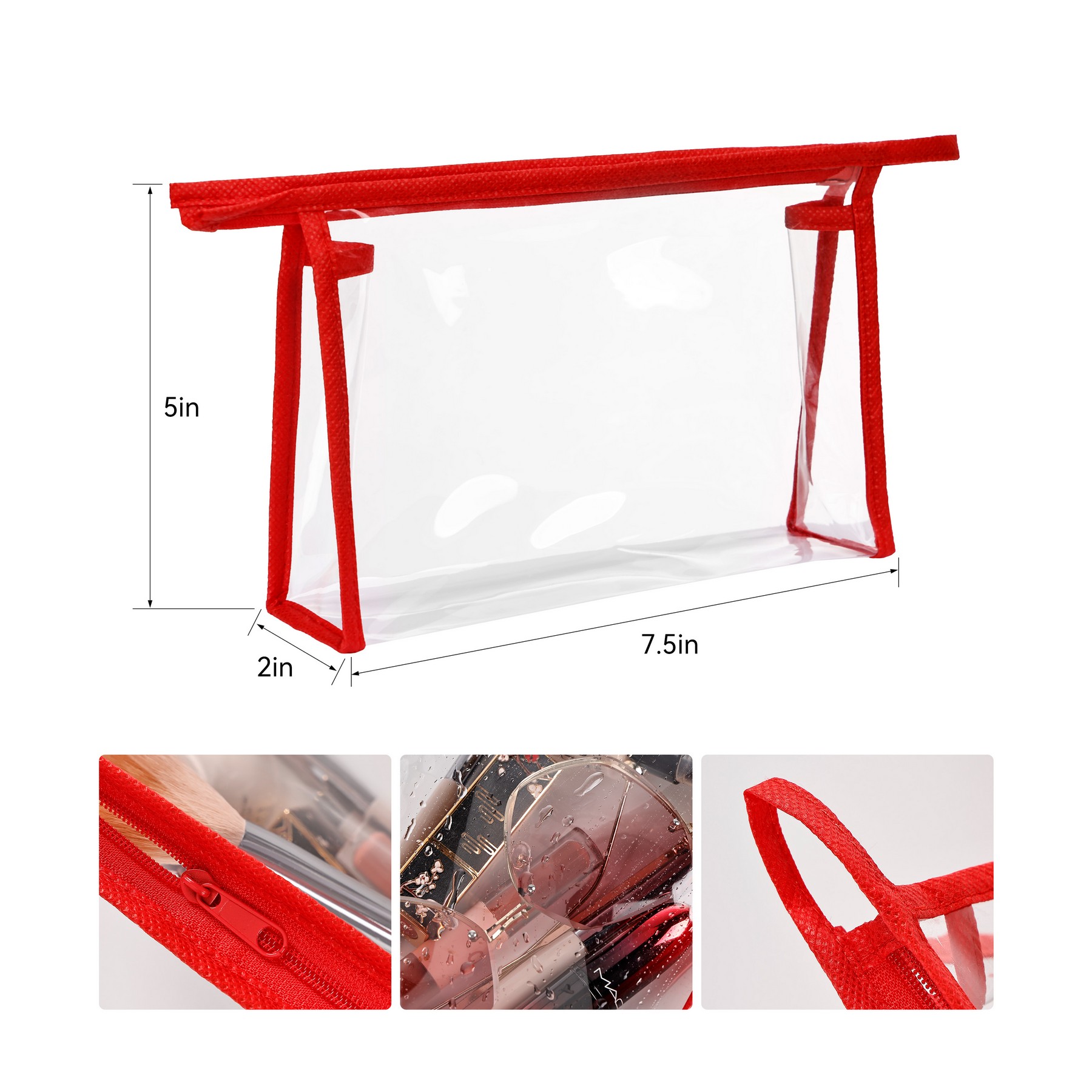 Clear Travel Toiletry Bag 1