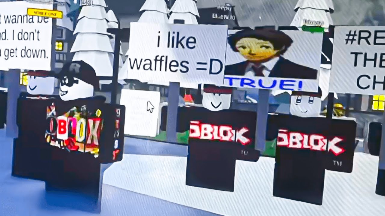 ROBLOX CHAT PROTEST ROBLOX CHAT PROTEST