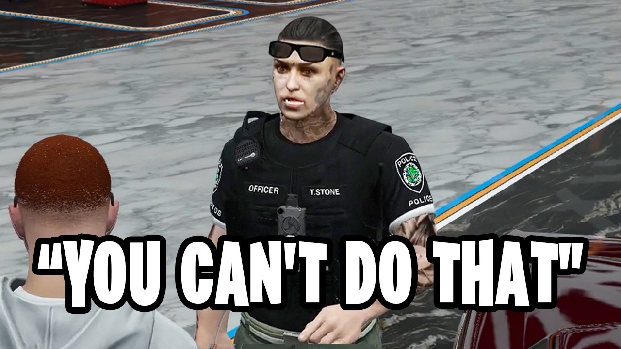 Weird Cop Jails Me for Rizzing E-Girls in GTA RP Weird Cop Jails Me for Rizzing E-Girls in GTA RP