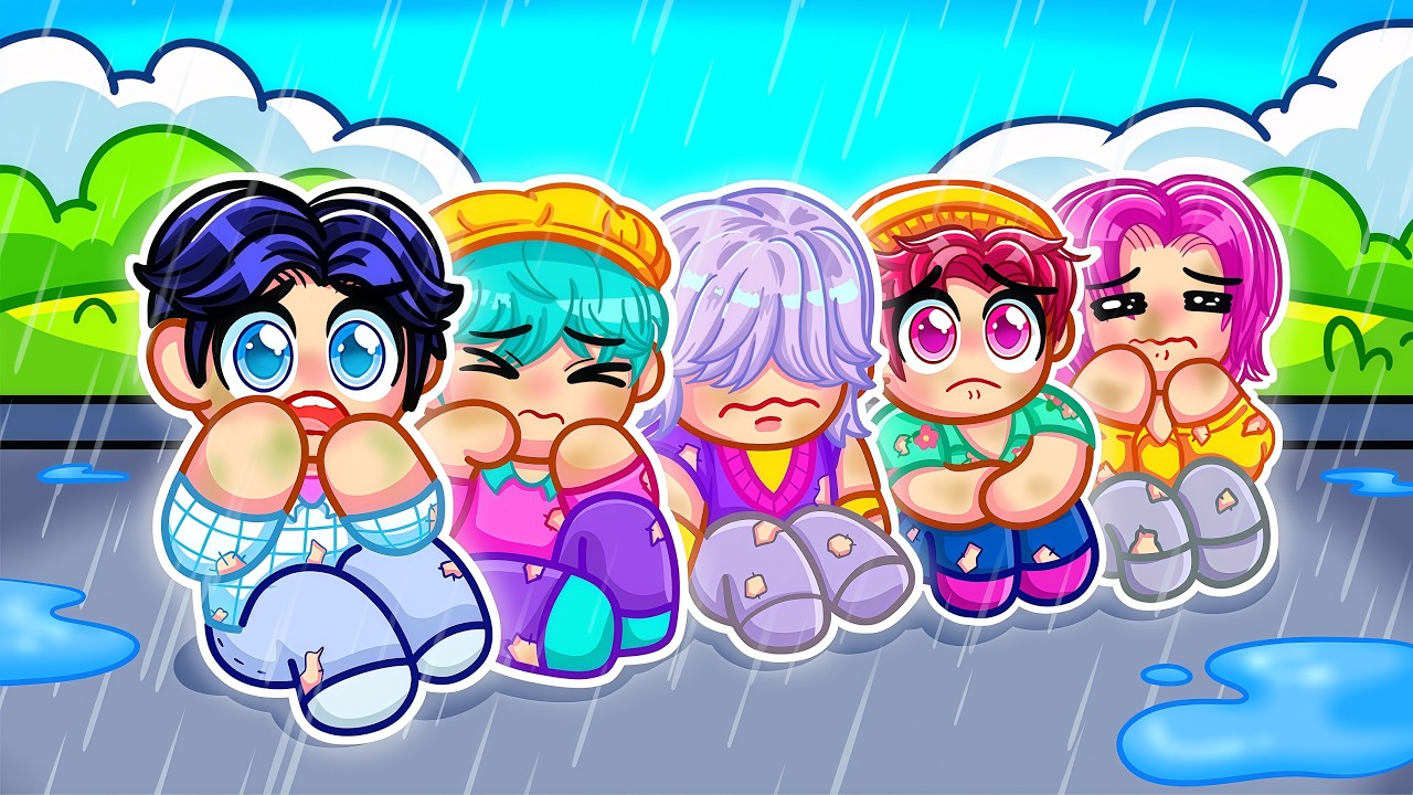 ABANDONED QUINTUPLETS Get ADOPTED by RICH HUNTRIX in Roblox! | Kpop Demon Hunters ABANDONED QUINTUPLETS Get ADOPTED by RICH HUNTRIX in Roblox! | Kpop Demon Hunters