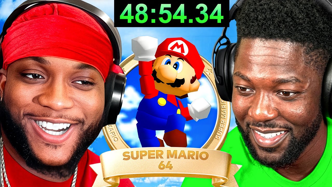 YOURRAGE VS MARK (MARIO 64 SPEEDRUN!!!) YOURRAGE VS MARK (MARIO 64 SPEEDRUN!!!)