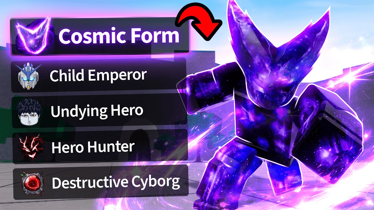COSMIC GAROU is Finally HERE in The Strongest Battlegrounds… COSMIC GAROU is Finally HERE in The Strongest Battlegrounds…