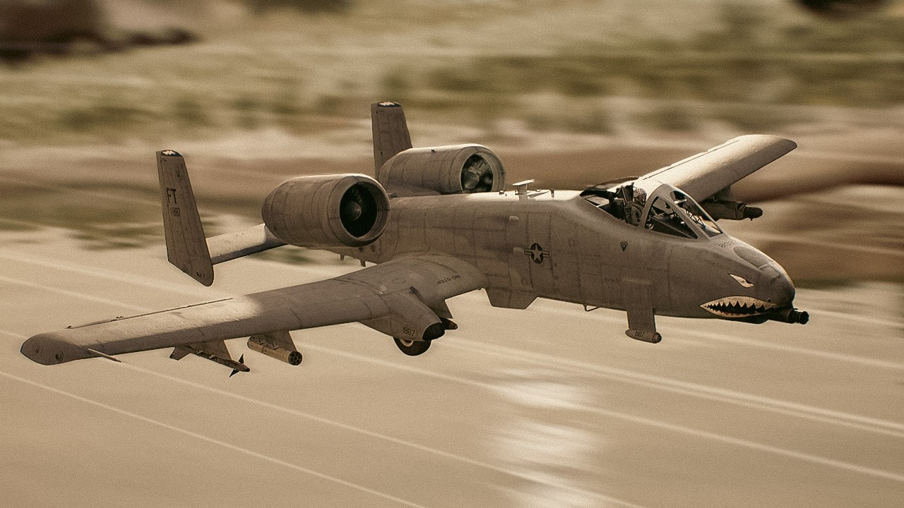 Killer Chick in an A-10 Warthog Killer Chick in an A-10 Warthog