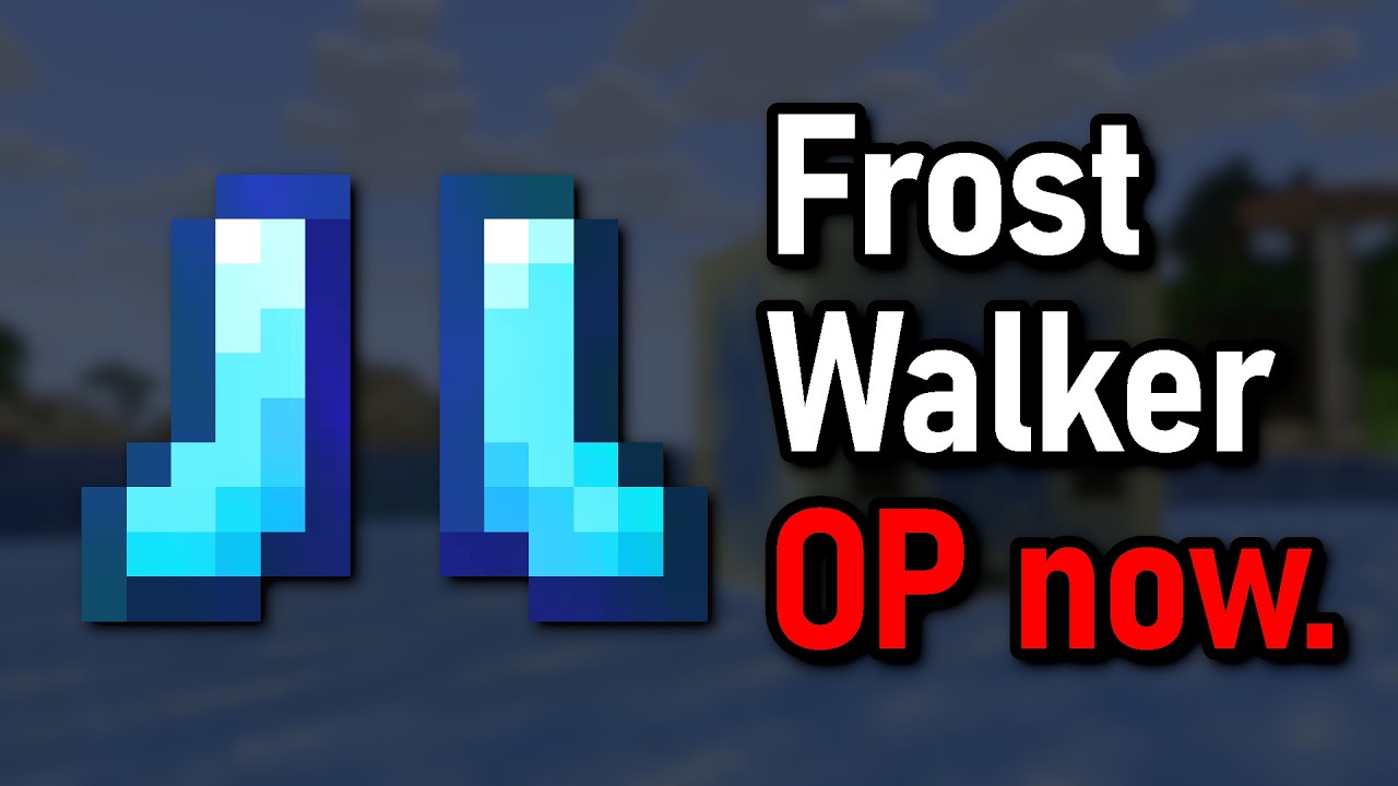 Okay, Frost Walker is completely OP now. Okay, Frost Walker is completely OP now.
