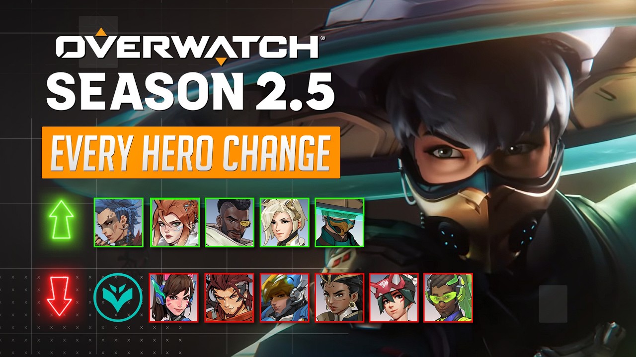 Mizuki’s ULT now blocks projectiles BOTH WAYS | Overwatch Mid-Season 2.5 Patch Mizuki’s ULT now blocks projectiles BOTH WAYS | Overwatch Mid-Season 2.5 Patch