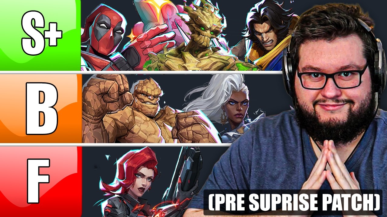 Flats OFFICIAL Marvel Rivals Season 7 Hero Tier List (Pre Patch) Flats OFFICIAL Marvel Rivals Season 7 Hero Tier List (Pre Patch)