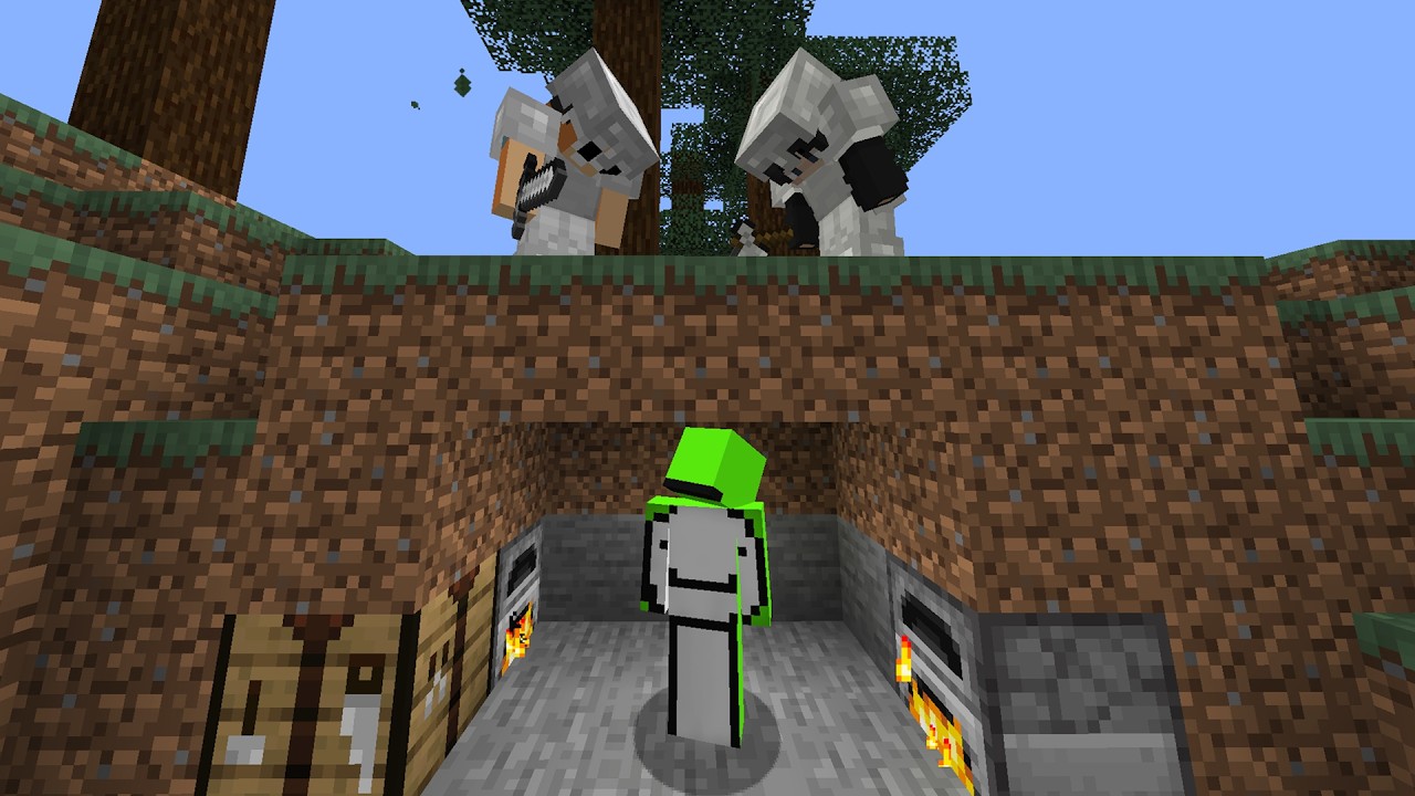 Minecraft Speedrunner VS 2 Hunters REVIVAL Minecraft Speedrunner VS 2 Hunters REVIVAL
